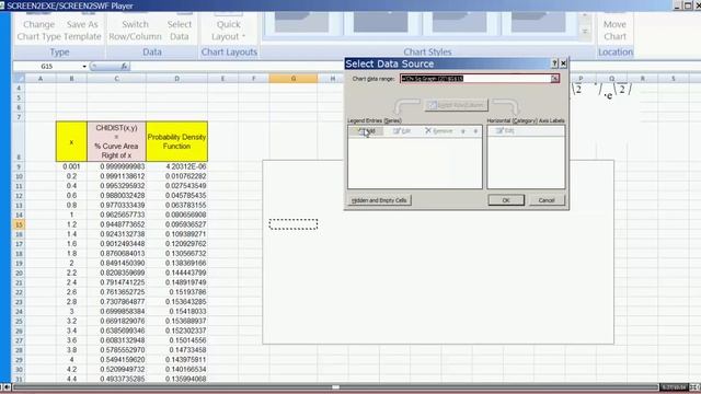 06 Ch 12 Chi Sq Graph in Excel смотреть онлайн