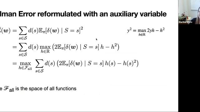 Martha White | Advances in Value Estimation in Reinforcement Learning смотреть онлайн