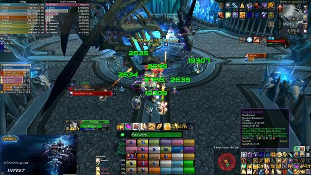 INFEST WARMANE ICC 25H HC SOLO TANK/HEAL/// 3 HEAL 0% BUFF LOD смотреть онлайн