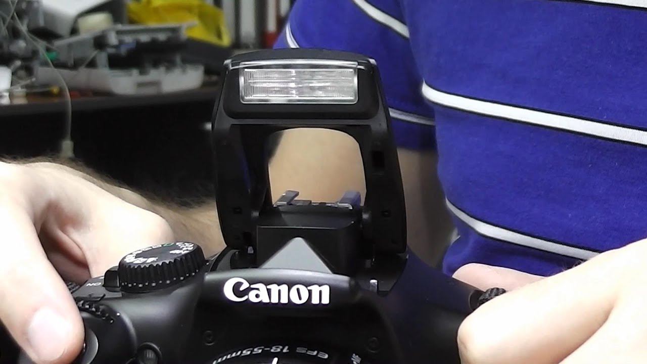 Ошибка вспышки. Canon 1100D. Err 05 