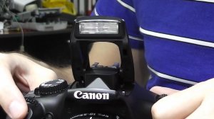 Ошибка вспышки. Canon 1100D. Err 05 «Встроенная вспышка не может быть поднята»