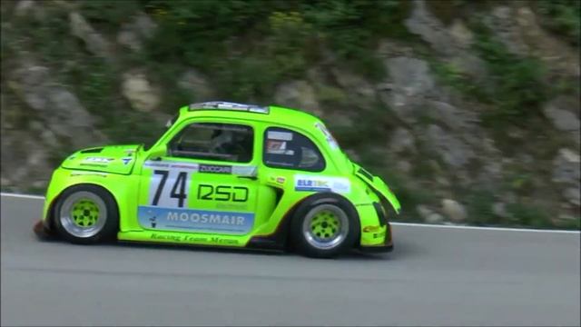 Fiat 500 4x4 Hayabusa Hillclimb 69° Trento Bondone 2019 Salita Bergrennen Gurschler Roman смотреть онлайн