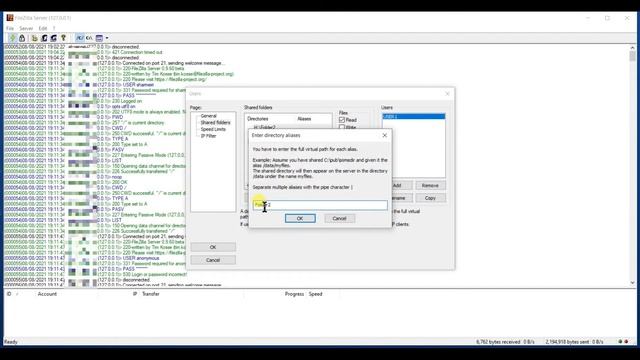 FileZilla Server 2021 Adding home directory and Folders the right way смотреть онлайн