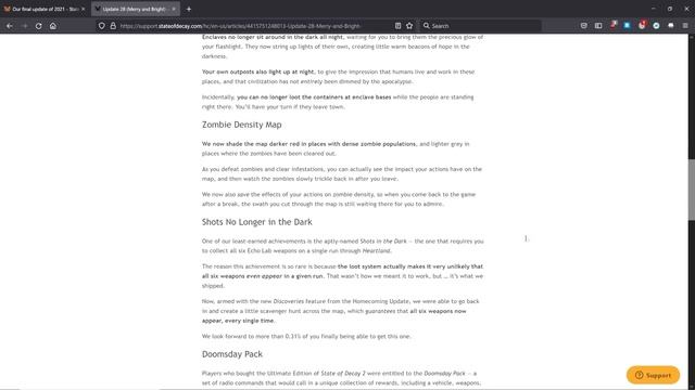 State of Decay 2 News: Update 28 "Merry & Bright" LIVE (Patch Notes Read!) смотреть онлайн