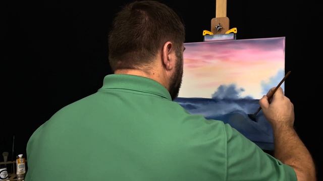 Ocean Wave | Painting Tutorial | Wet on Wet Oil Painting for Beginners смотреть онлайн