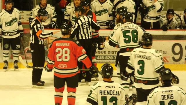 LNAH Derek Parker jump Bordeleau смотреть онлайн