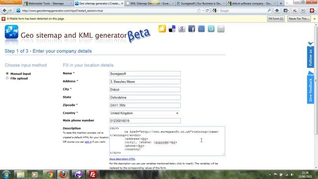 How to generate Geo Sitemap and KML file for free and rank high in Google local places смотреть онлайн