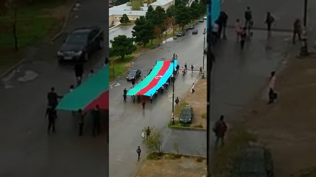 Azərbaycan Bayraq Bayramı. Günəşli Gen. Şıxlinski küç. смотреть онлайн