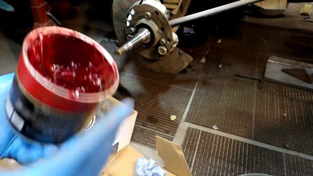 1971 Plymouth brake rotor and wheel bearing install time lapse смотреть онлайн