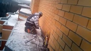 Герметизация балкона, примыкания к стене из рубиройда