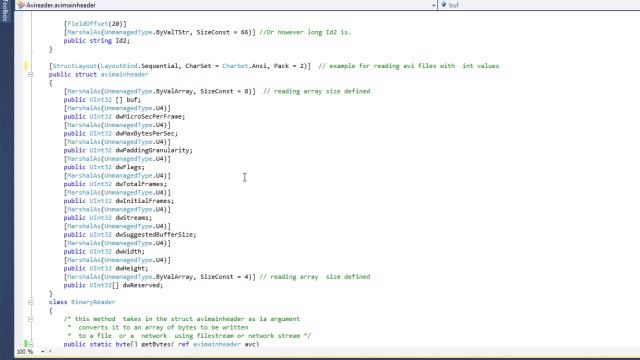 Reading Binary files in C# смотреть онлайн