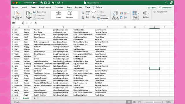 Working with a CSV file in Excel смотреть онлайн