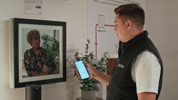 Инверторный кондиционер LG серия ARTCOOL Gallery (картина)