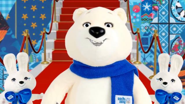 Белый медведь и белый заяц поют на открытии игр))) не Прямая трансляция смотреть онлайн