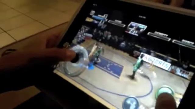Fling Joystick for iPad - NBA JAM смотреть онлайн