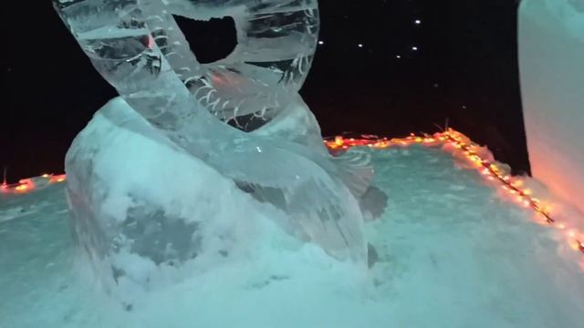 Снежная деревня. Мурманская область, г. Кировск. 28 января 2023. Khibiny, Murmansk region, Kirovsk. смотреть онлайн