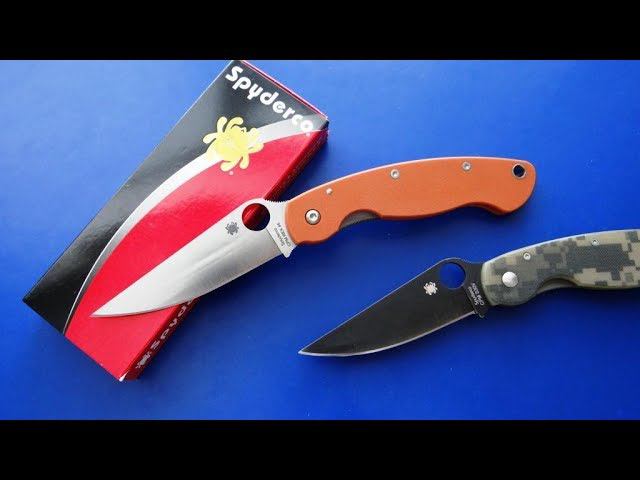 10 отличий Новой Spyderco Military CPM Rex 45