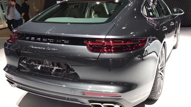 Porsche Panamera turbo 2017 In detail review walkaround Interior Exterior смотреть онлайн