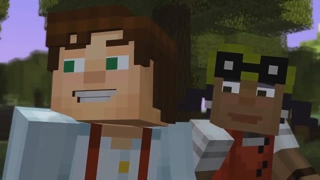Minecraft Story Mode Walkthrough Part 1: Episode 1 Let's Play Playthrough Gameplay смотреть онлайн