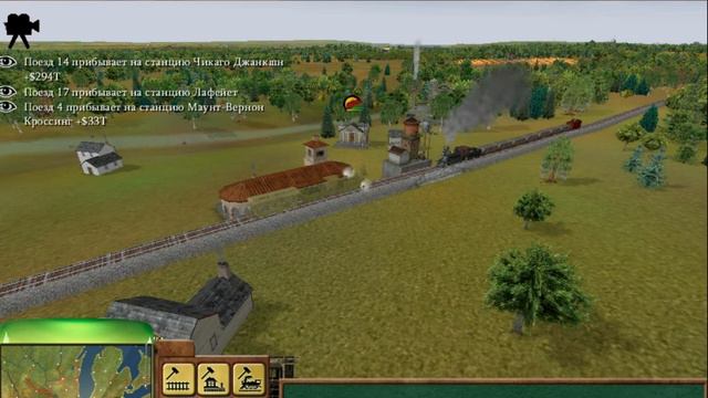 Railroad Tycoon 3 - Saint Louis to Toledo 1872 смотреть онлайн