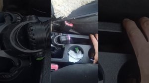 Toyota Corolla 120 (Corolla Verso) как подтянуть трос ручника не снимая панель.