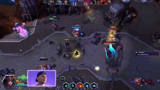 Сумасшедшая катка 3v3 | Heroes of the Storm смотреть онлайн