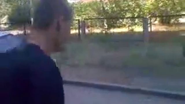 прыжок через забор