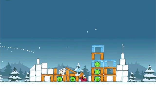 Official Angry Birds Seasons Walkthrough Season's Greedings 1-16 смотреть онлайн