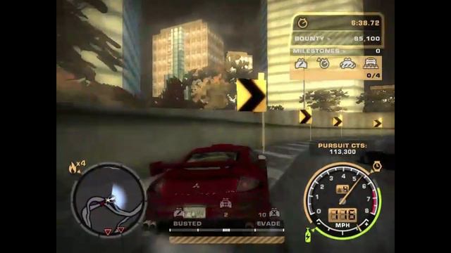 Can we win Lamborghini Gallardo with the help of Mitsubishi lancer evolution 8 NFSMW part-#19 смотреть онлайн
