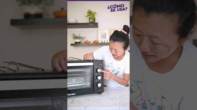 ¿Cómo se usa el horno eléctrico YELMO? смотреть онлайн