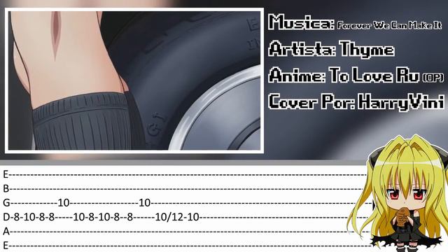 To Love Ru OP - Forever We Can Make It「Guitar Tabs」【HarryVini】 смотреть онлайн