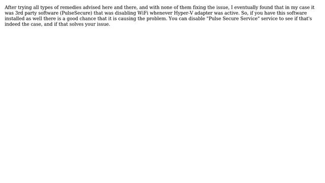 Issue with Wifi Adapter with Docker Windows (Native, HYPER-V) (7 Solutions!!) смотреть онлайн
