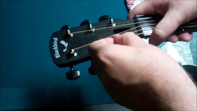 Blackbird Super OM Carbon Fiber Guitar смотреть онлайн