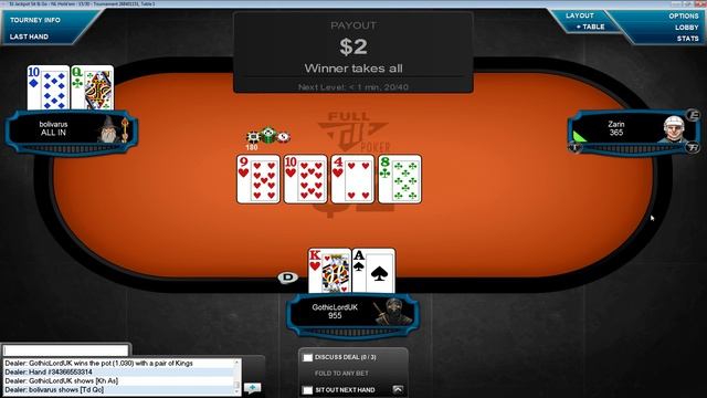 A quick look at Jackpot Sit and Gos. (Full Tilt Pokers new SNG format) смотреть онлайн