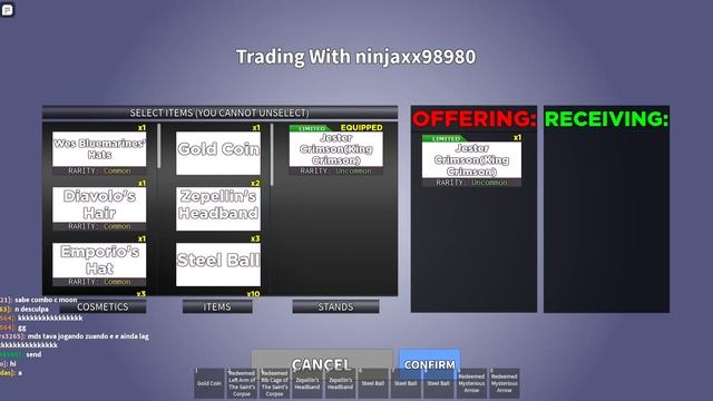 [YBA] Traded Jester kc base for MJA+Pumpkin patch sf W/F/L смотреть онлайн