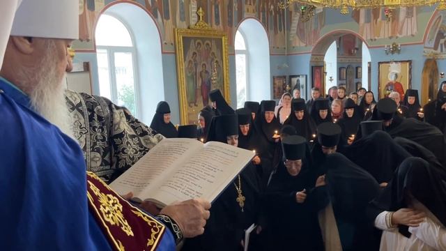 Монашеские постриги в женском монастыре смотреть онлайн