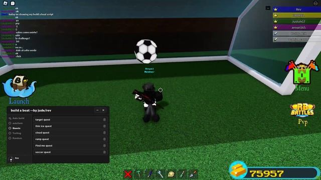 Roblox build a boat, auto build,auto farm,quests,trolling,AND MORE! смотреть онлайн