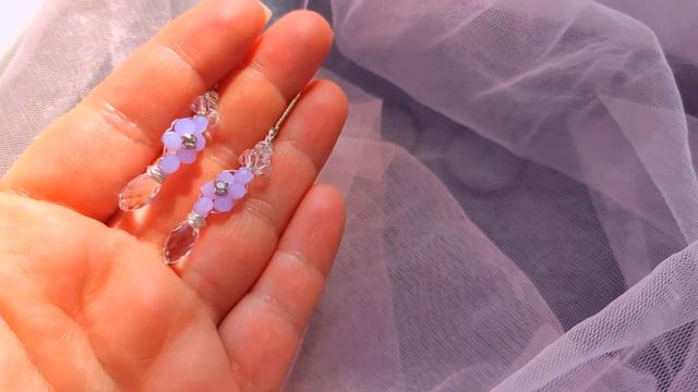 Свадебный гребень своими руками из проволоки и бусин | хрустальные серьги | украшения для невесты смотреть онлайн