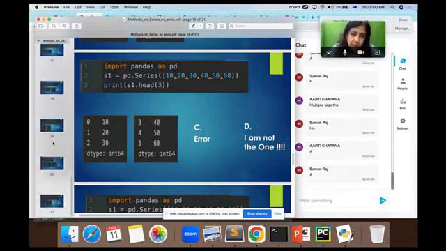 Slicing a Series | Python Pandas | Informatics Practices Class 12 CBSE Board, By Anjali Luthra Mam смотреть онлайн