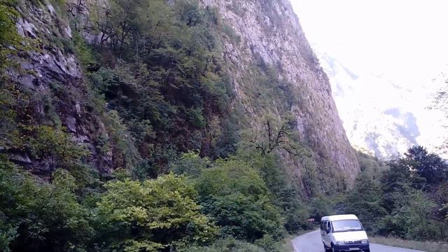 На пути к озеру Рица. Реликтовый парк смотреть онлайн