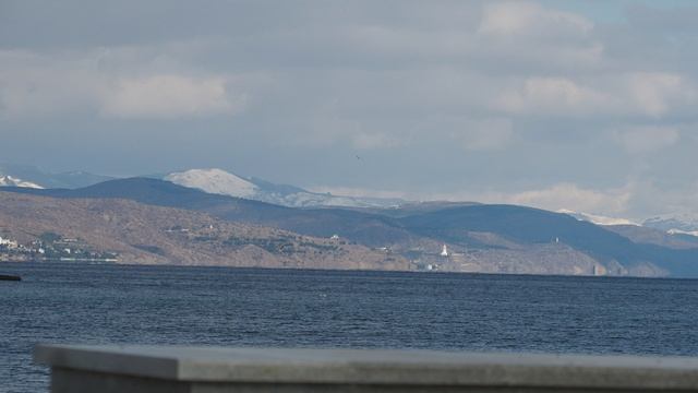 Зимняя Алушта.
