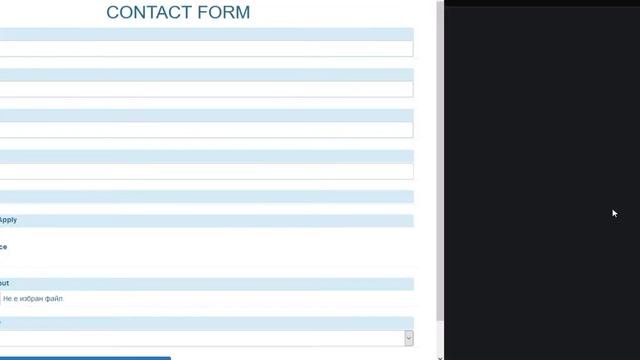 Drag Drop contact form with bootstrap by Plamen Yordanov web developer смотреть онлайн