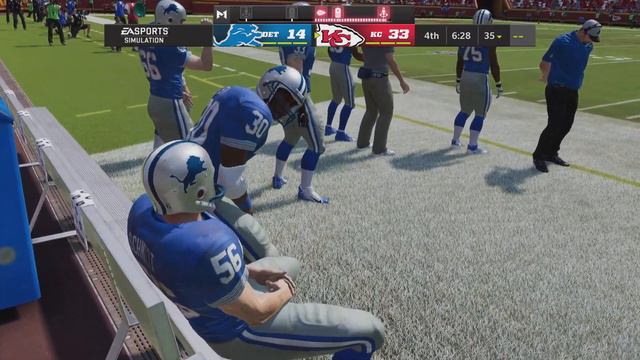 Lions (2-4) vs Chiefs (5-1): Week 7 - Season 2 смотреть онлайн