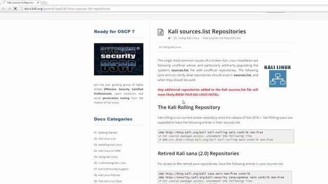 018 Updating and Upgrading Kali смотреть онлайн