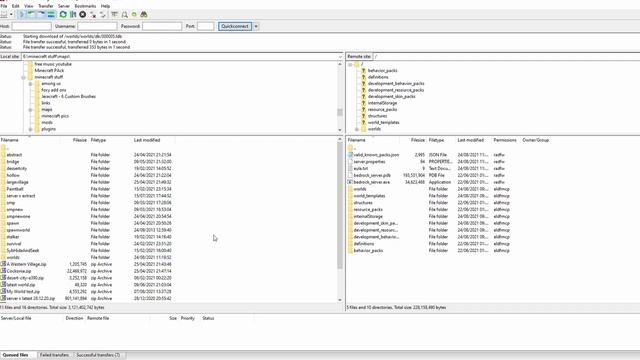 How to use FileZilla to Manage Files on Minecraft Server смотреть онлайн