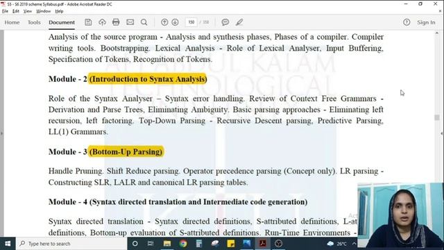 CST 302 | Compiler Design | L1 - Syllabus Analysis | S6 | KTU смотреть онлайн