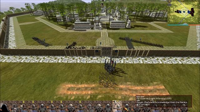 Lord of The Rings TOTAL WAR 3.0 MORDOR CAMPAIGN Part 14 смотреть онлайн