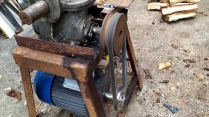 Дровокол.Эксперимент с червячным редуктором