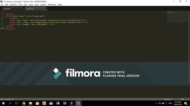 PHP BASIC LOGIN TUTORIALusing POST method1 смотреть онлайн