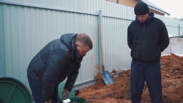 Септик Зорде 4 /установка биореактора Zorde / Монтаж станций Зорде двум соседям.